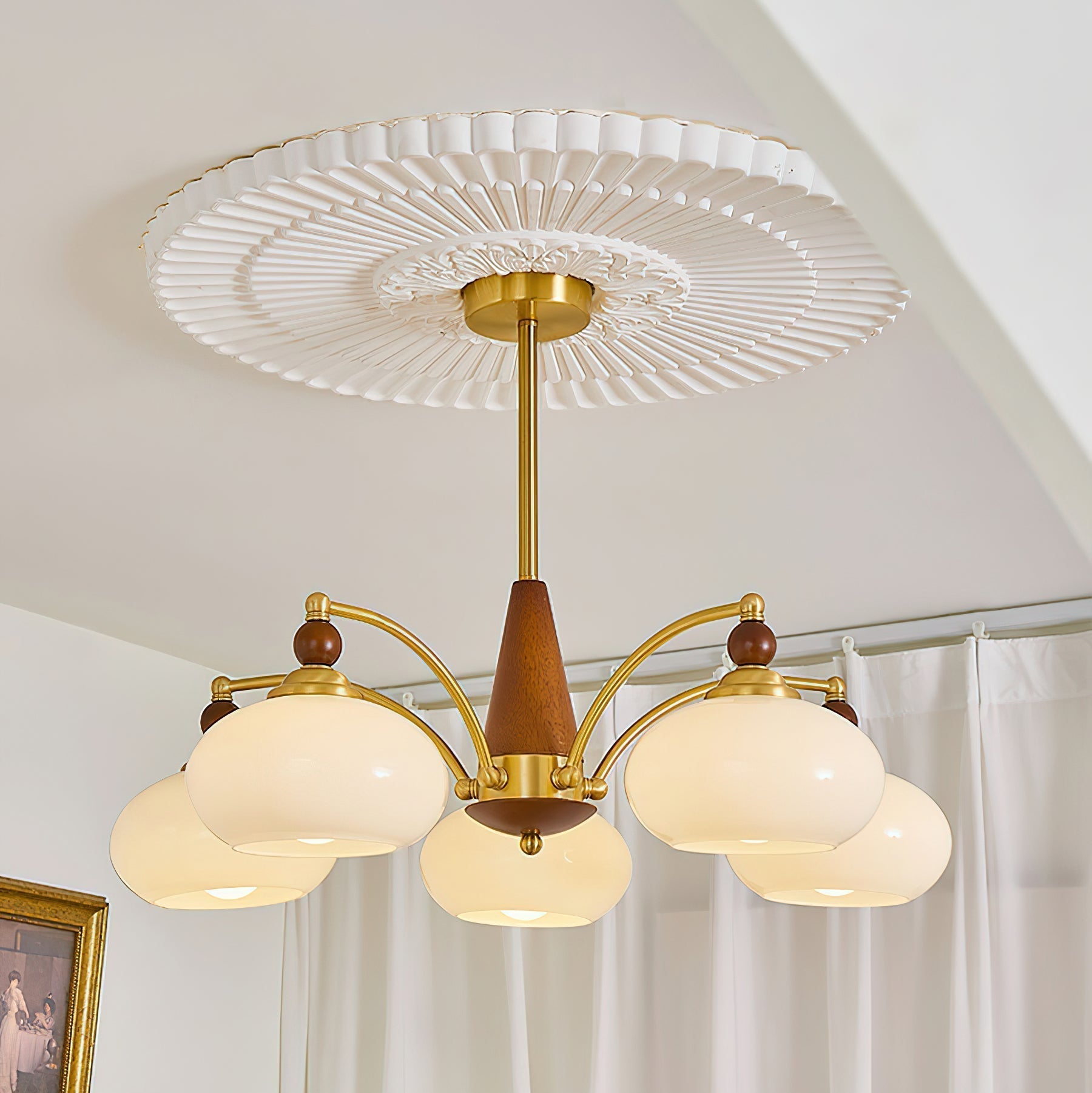 Retro Chandelier Cluster – Home Decor, Elegant Lighting