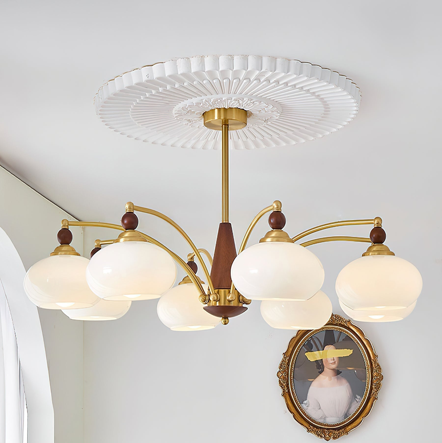 Retro Chandelier Cluster – Home Decor, Elegant Lighting