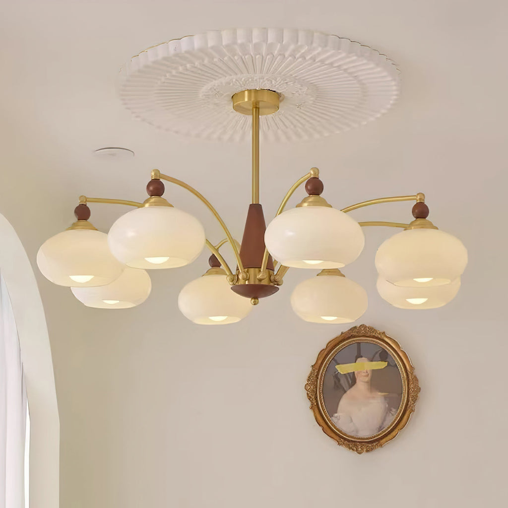 Retro Chandelier Cluster – Home Decor, Elegant Lighting