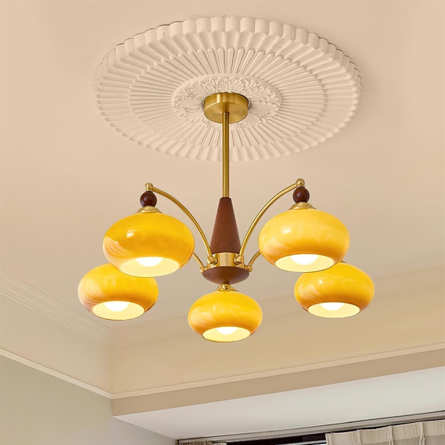Retro Chandelier Cluster – Home Decor, Elegant Lighting