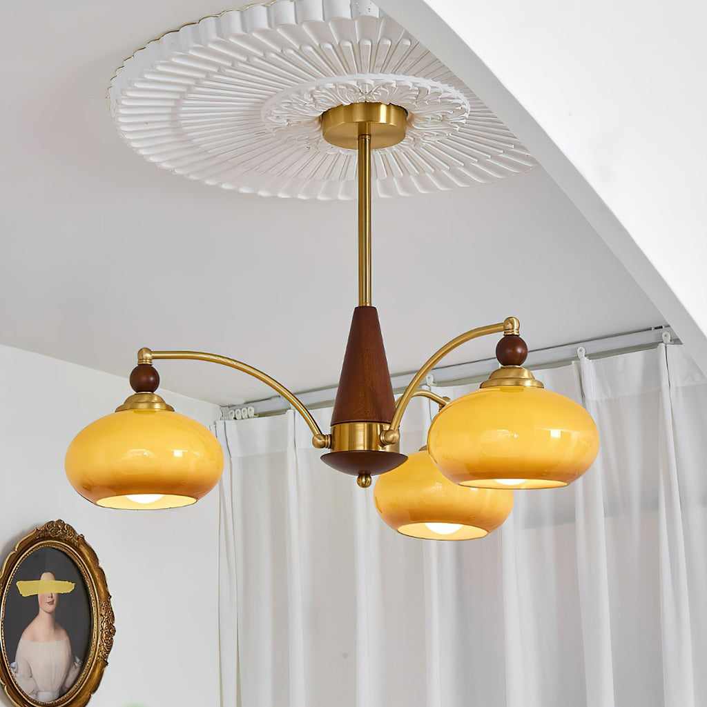 Retro Chandelier Cluster – Home Decor, Elegant Lighting