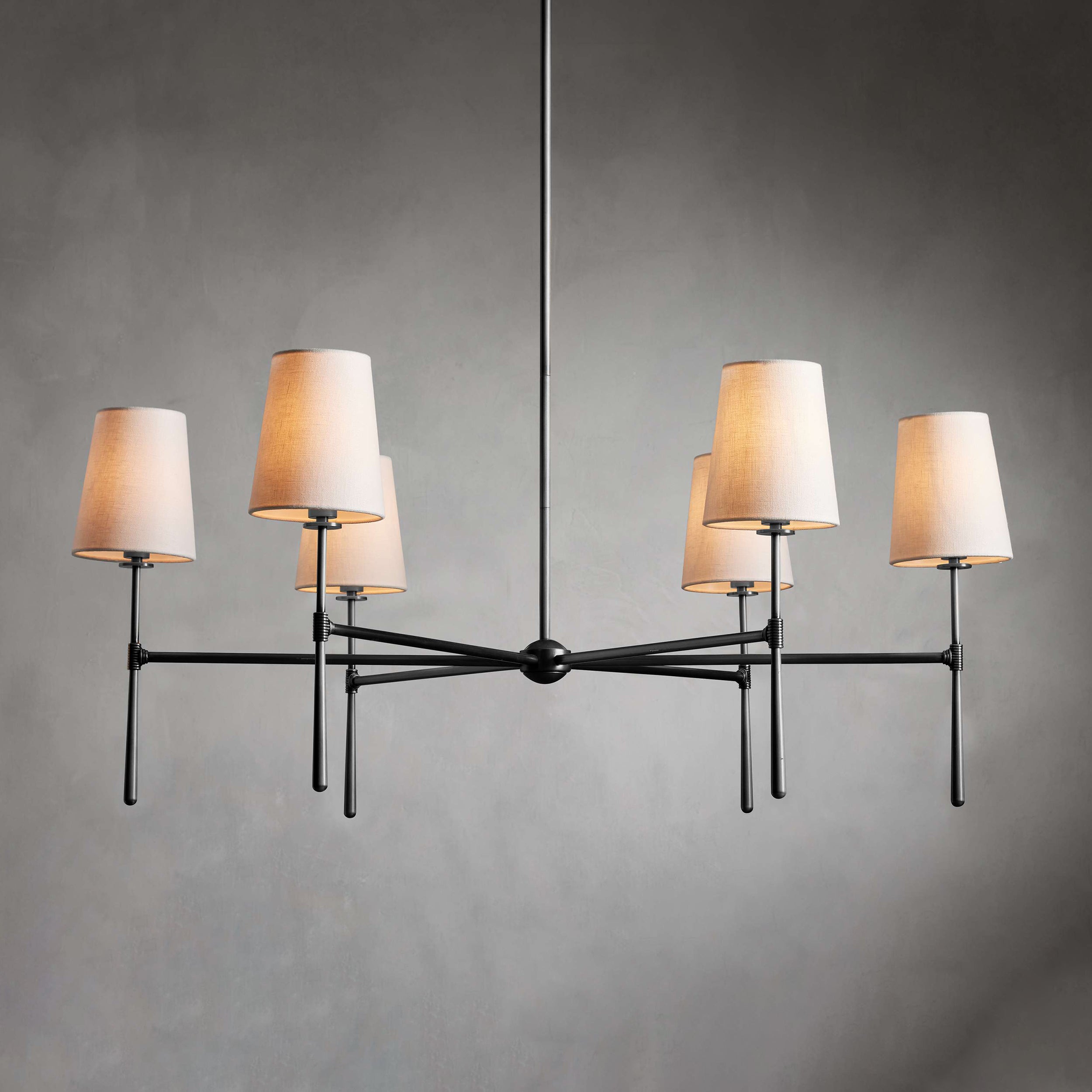 Valea Chandelier 4/6 Mid-century – Living Room, Dining Room Lighting