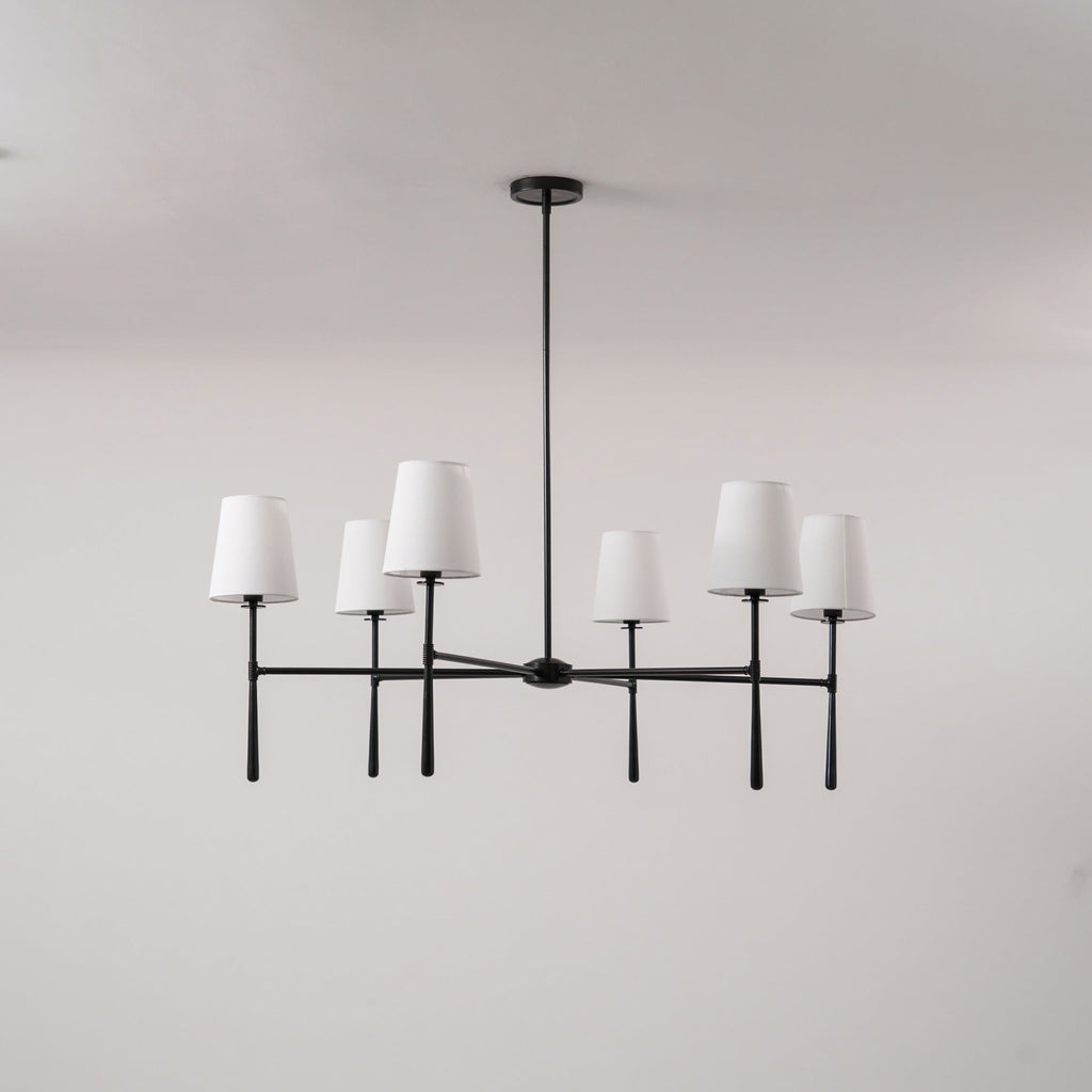 Valea Chandelier 4/6 Mid-century – Living Room, Dining Room Lighting