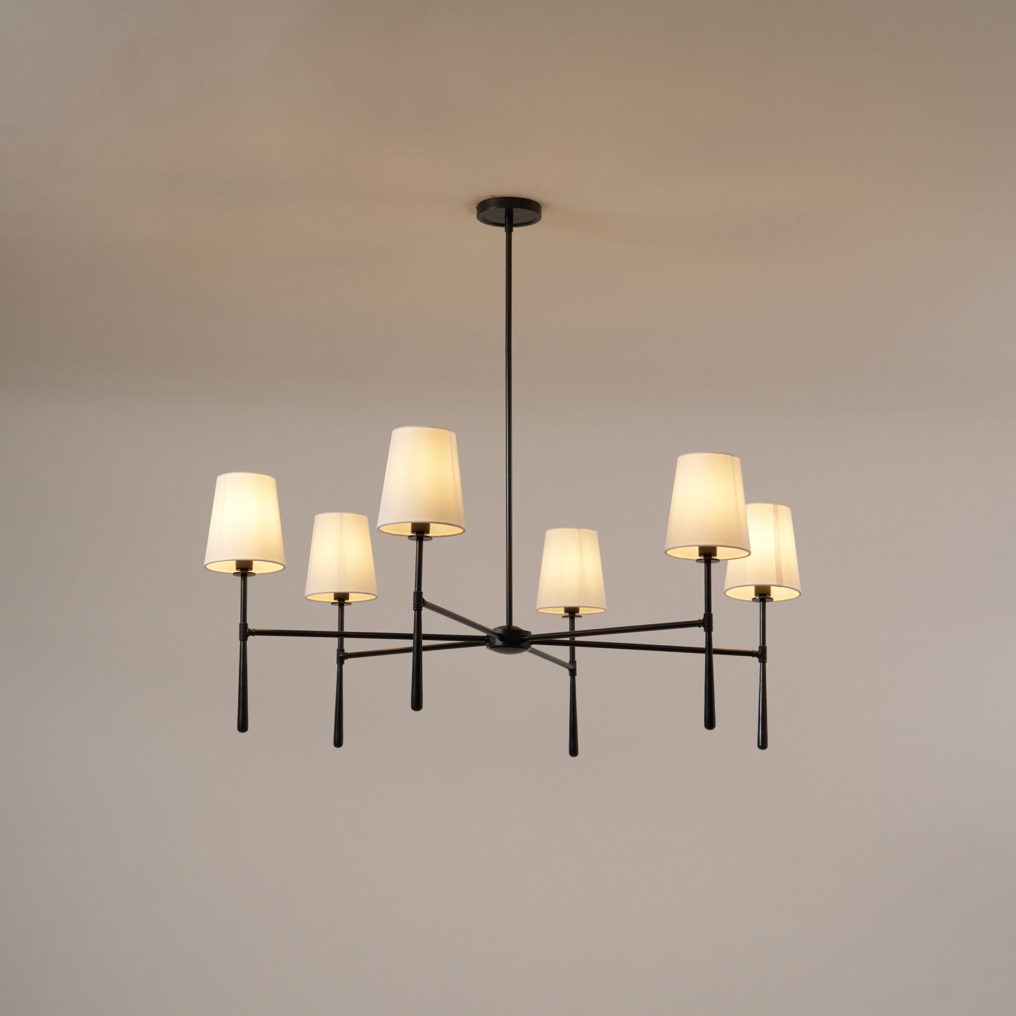 Valea Chandelier 4/6 Mid-century – Living Room, Dining Room Lighting