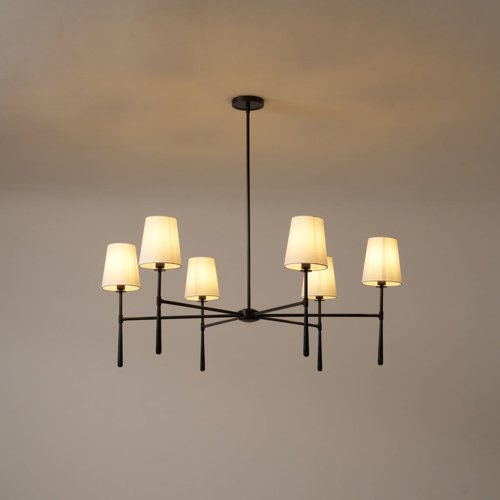 Valea Chandelier 4/6 Mid-century – Living Room, Dining Room Lighting
