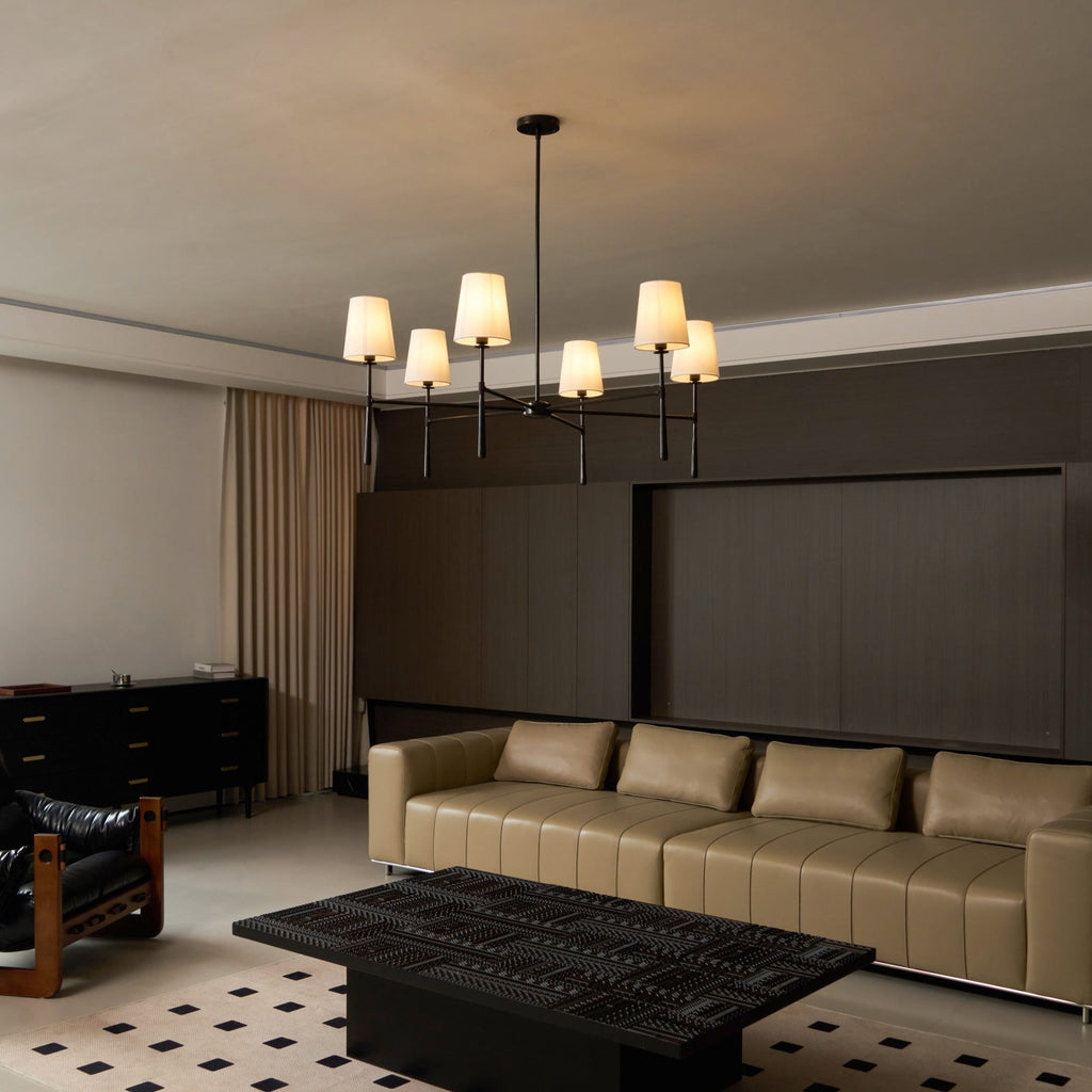 Valea Chandelier 4/6 Mid-century – Living Room, Dining Room Lighting