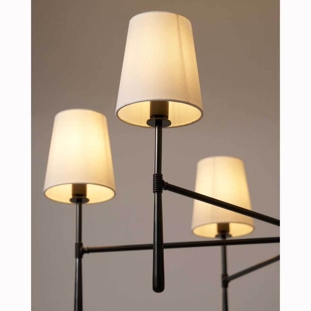 Valea Chandelier 4/6 Mid-century – Living Room, Dining Room Lighting
