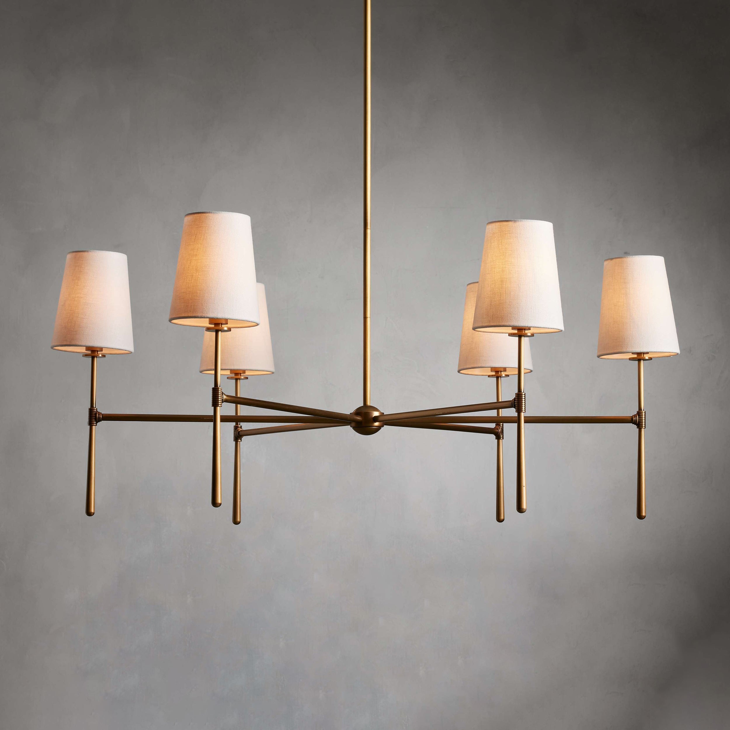 Valea Chandelier 4/6 Mid-century – Living Room, Dining Room Lighting