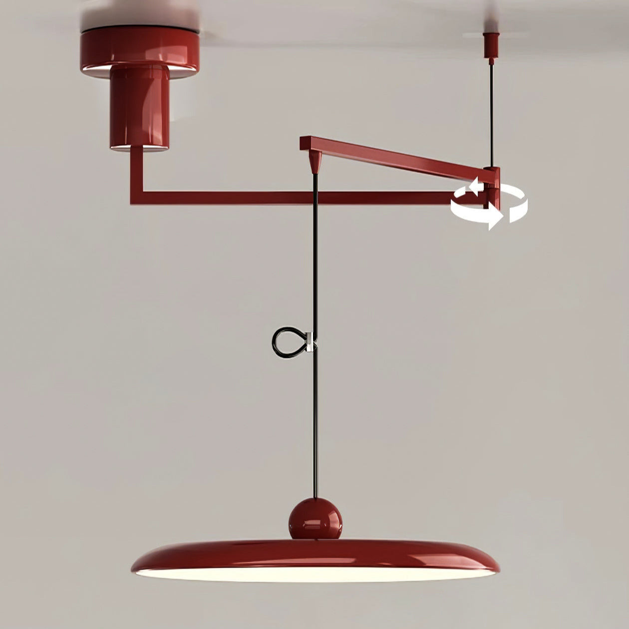 Flux Pendant Light Adjustable Arm – Modern Home Decor, Stylish Lighting