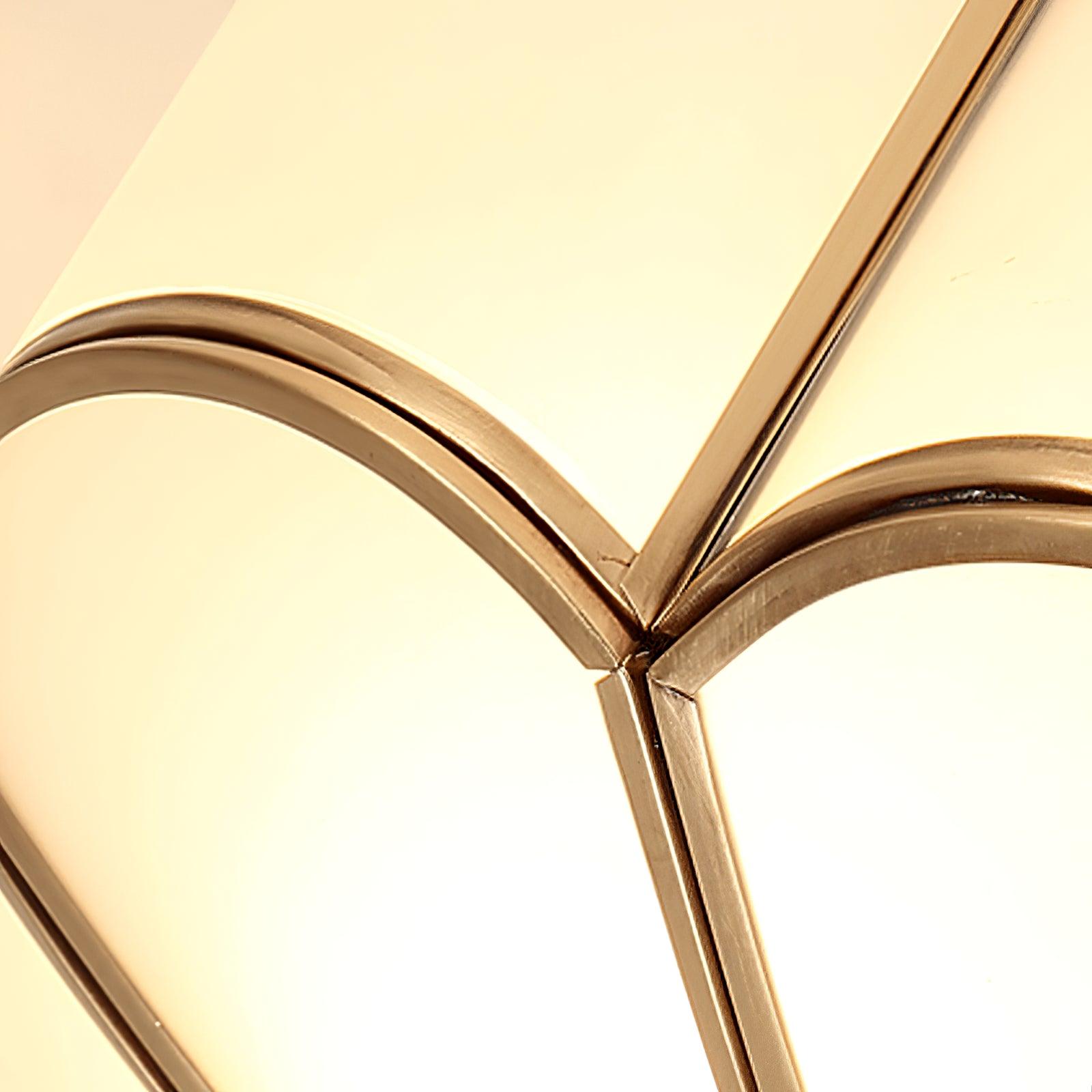 Ulira Ceiling Light Frosted Glass Brass – Home Decor, Ambient Lighting