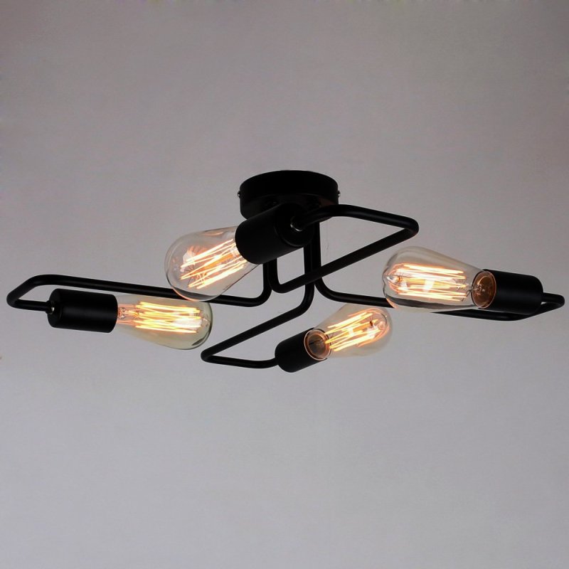 Vintage Industrial Metal Black Ceiling Lamp – Home Decor, Modern Lighting