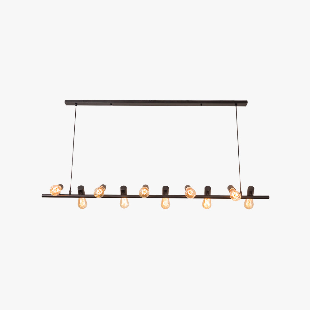LED Chandelier Black Metal – Dining Room, Living Room
