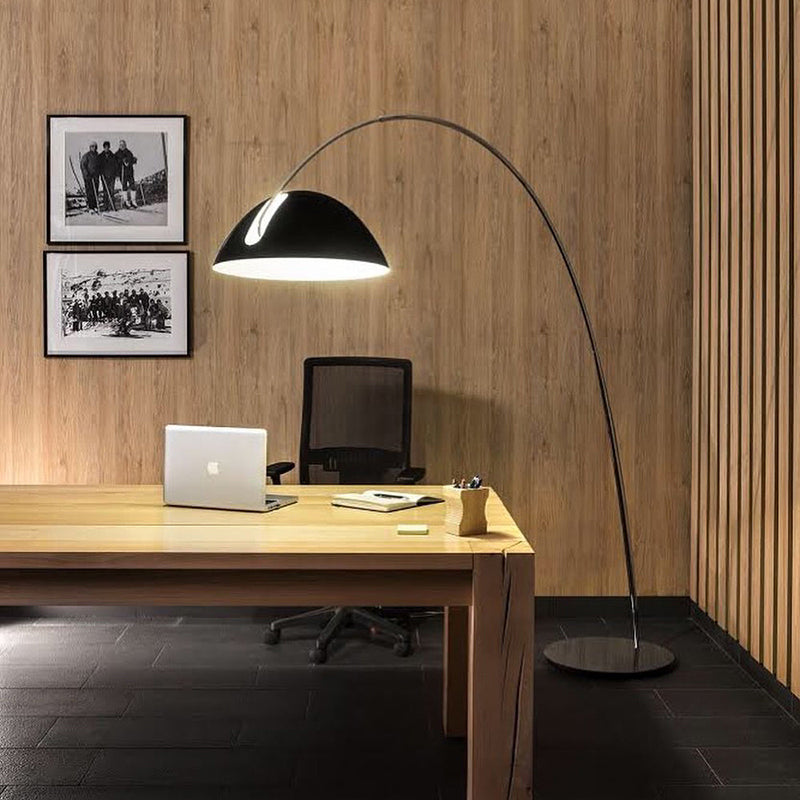 Avi Modrn Fishing Rod Floor Lamp, Metal, Black – Home Decor, Reading Light